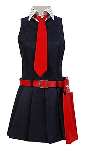 

akame ga kill akame cosplay costume halloween dress, Black