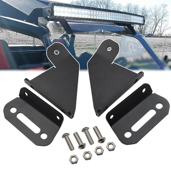 

40 inch led light bar upper roof mount brackets fit yamaha yxz 1000r
