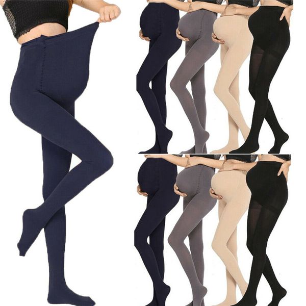 

for pregnant women tights maternity stockings velvet pantyhose women socks leggings, White