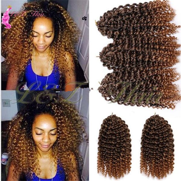 2019 Marley Ombre Afro Kinki Kanekalon Synthetic Braiding Hair