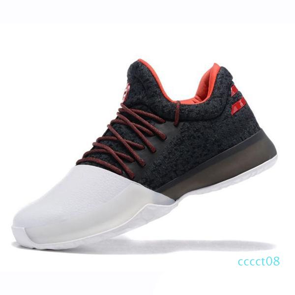 

james harden vol.1 black history month white orange gold mens basketball shoes harden 1 low trainer sports sneakers 40-46 ct8