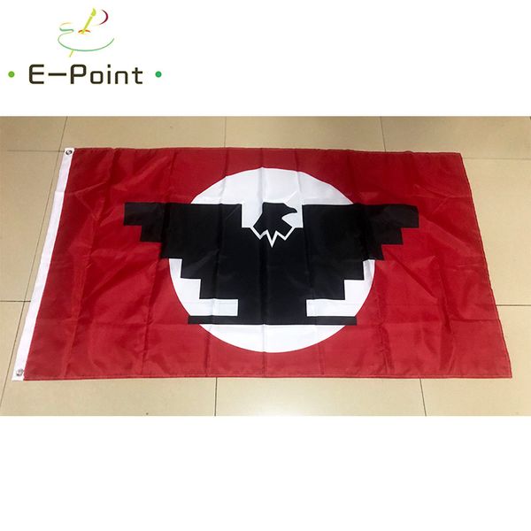 Huelga-Vogel-Flagge 3 * 5ft (90cm * 150cm) Polyester-Flagge Fahnendekoration, die Hausgartenflagge fliegt Festliche Geschenke