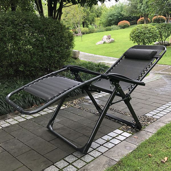 

camp furniture outdoor chiase lounge ajustable tilt angle folding chairs with armrest quick drying material for summer nap beach camping poo
