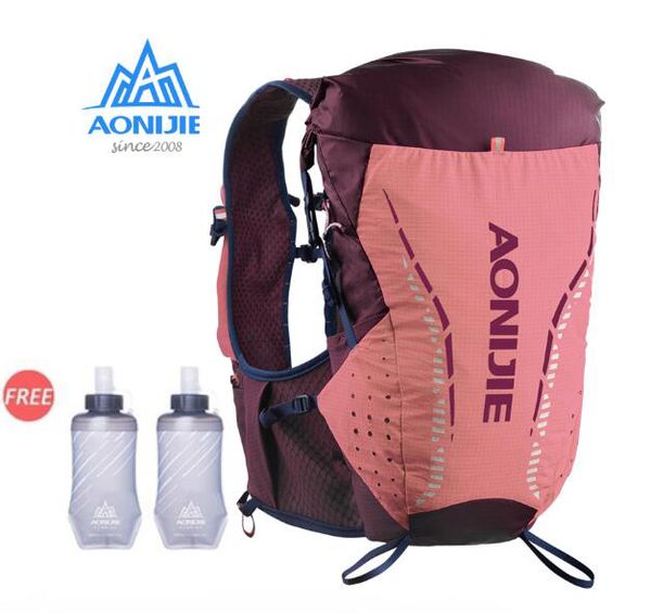 

aonijie ultralight vest 18l hydration backpack pack bag soft water bladder flask hiking outdoor trail running marathon race
