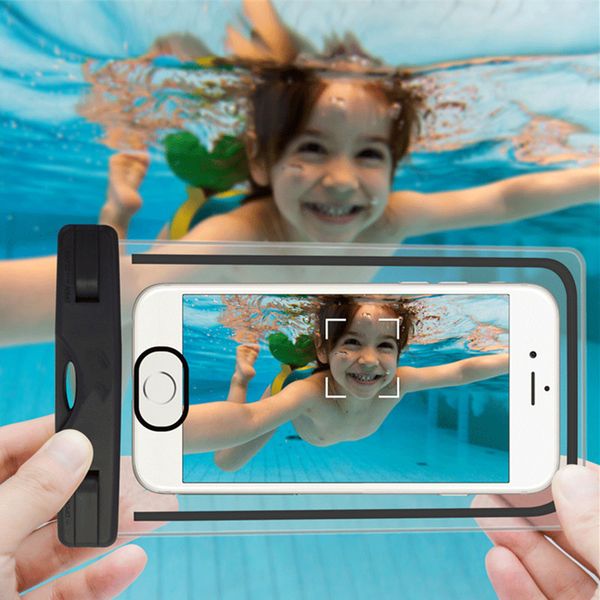 

universal waterproof luminous case phone case phones portable bag convenient to use lightweight useful dropping