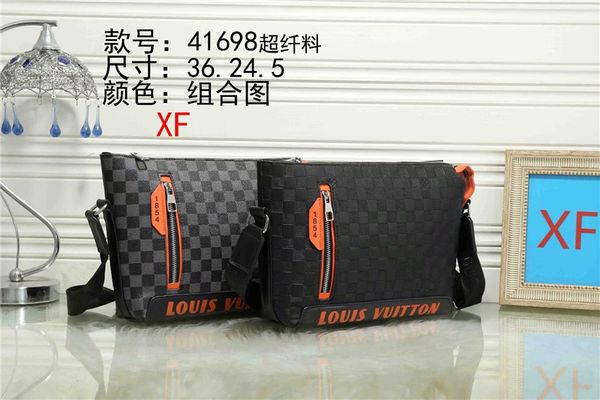 

2020 european and american fashion men's pattern designer backpack classic leather crossbody bag backpack