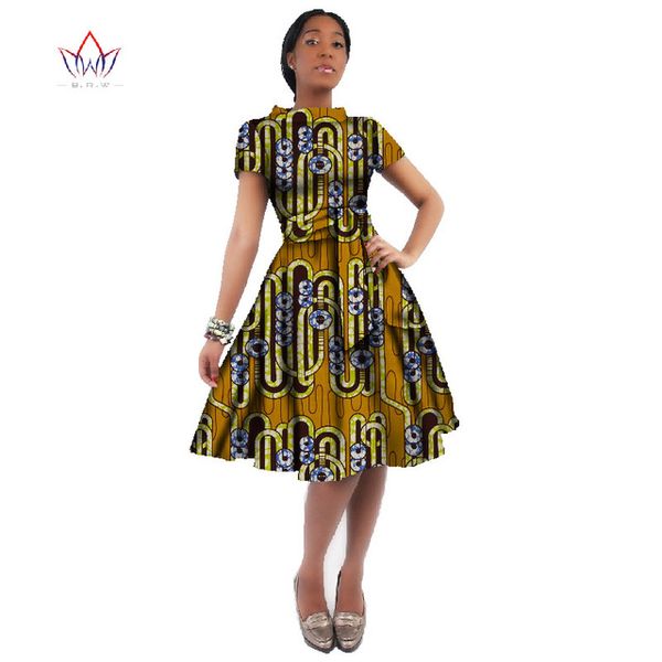 21 Wholesale Africa Dress For Women African Wax Print Dresses Dashiki Plus Size Africa Style Clothing For Women Office Dress Wy0 From Bintarealwax 28 14 Dhgate Com
