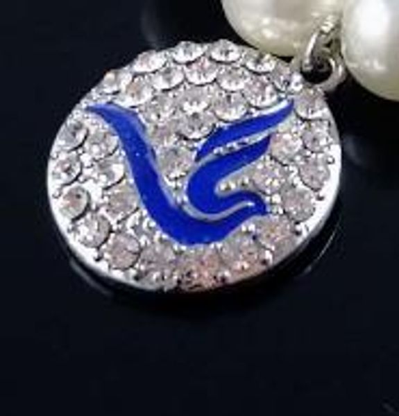 

greece sorority greek zpb greek university zeta phi beta dove rhinestone charms, Bronze;silver