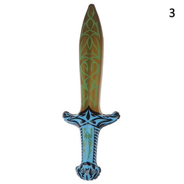 

1pc kids garden yard toys kids toys pirate swords shape anime inflatable swords children gifts new inflatable outdoor toys