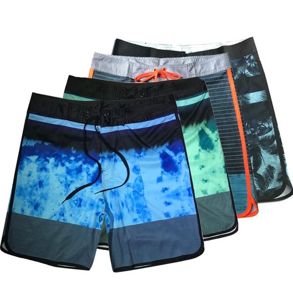 

summer quick dry board shorts men summer spandex active beach surf swim shorts men bermuda short swimming boardshorts, White;black