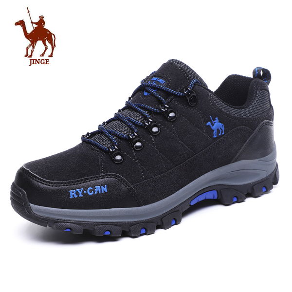 

hiking shoes outdoor mountain sneakers fishing trekking shoes waterproof tourism camping mountain sports hunting leather