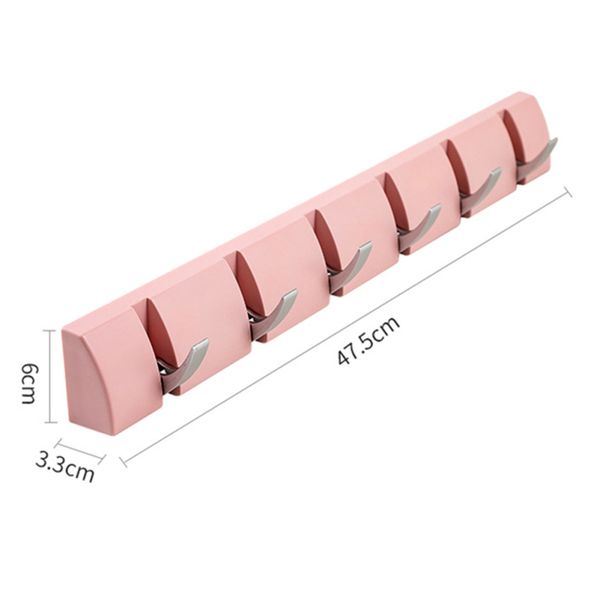 

unique hook hidden-type hook with strong adhesive bathroom holder punch-no trace 6-hooks for bedroom