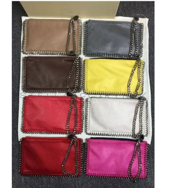 

designer- wholesale stella gold silver chain mobile phone bags for women fashion pocket burst lady purse