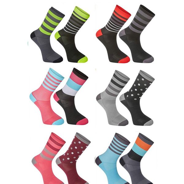 

2018 bmambas men cycling socks high elasticity soft sports socks deodorization breathable for compression, Black