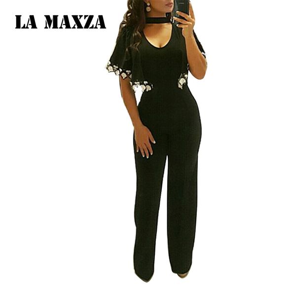 

casual solid jumpsuits romper summer bodysuit woman one piece pants short sleeve women overalls, Black;white
