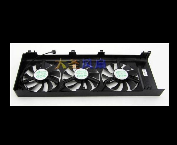 Echter Lüfter-Kühlkörper für GTX700 Palit GTX770 2G PLA08010S12HH 28 mm 10 mm