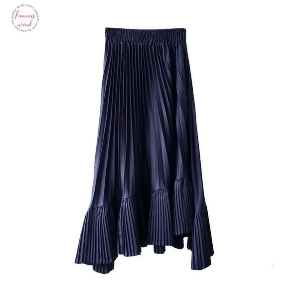 

2020 new women skirt irregular women skirts spriong and autumn skirt women clothing 980 drop shipping, Black