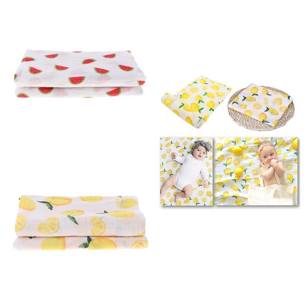 

2xmuslin infant baby blanket bedding blanket wrap swaddle blanket bath towel
