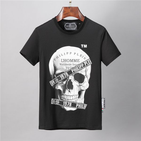 

20ss бренды спорт хип-хоп дизайн зима мужская футболка с коротким рукавом хлопок череп хип-хоп дизайнеры мужские женские футболки топы WM88011