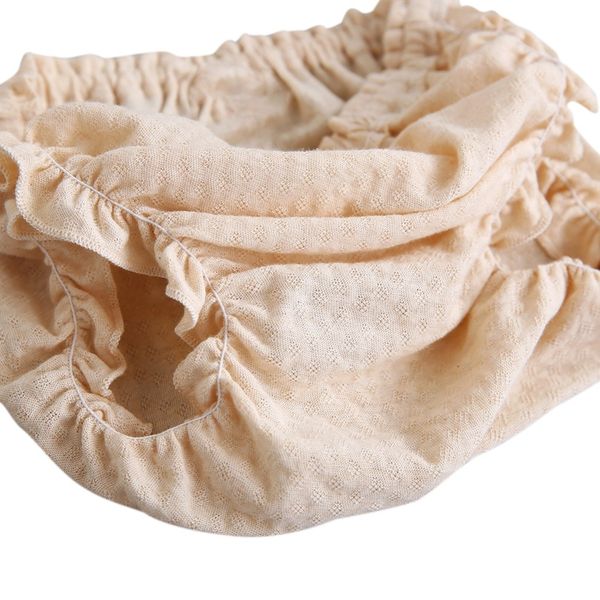 

infant baby girls underwear soft cotton panties diaper covers casual solid color comfortable short pants children underpants, Black