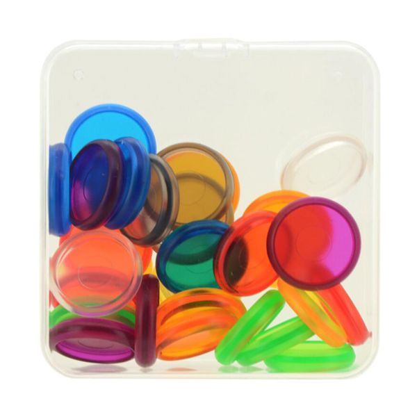 

pack of 30 plastic discs binding holder diy buckle notebook stationery accs