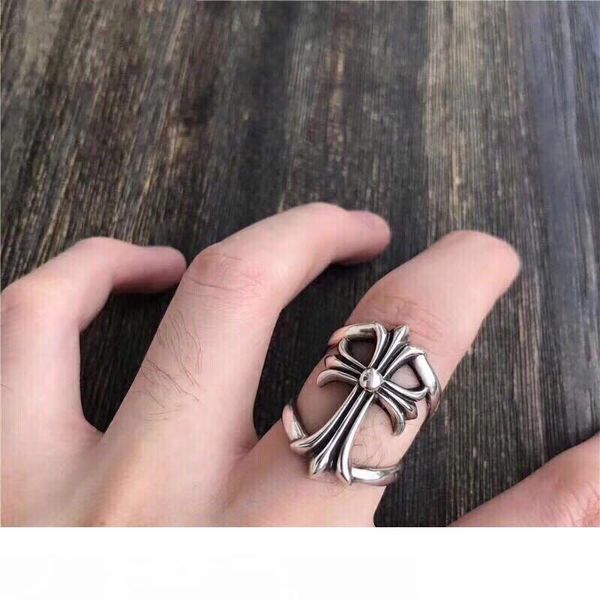 

модный бренд ch cross дизайнерские кольца для леди дизайн мужчины и женщины партия свадебные любители подарок роскошные хип-хоп ювелирные из, Silver