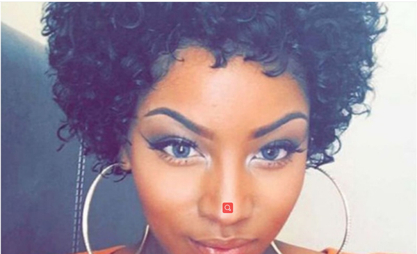 

2019 cross-border europe and the united states african fashion black hairpiece ladies short curly hairpiece set factory spot