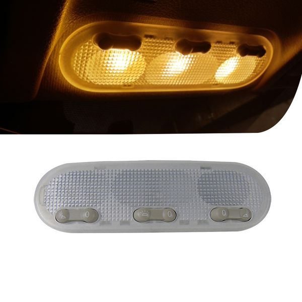 

pmfc reading light ceiling lamp 3-botton car interior dome for qashqai sunny micra/march dacia