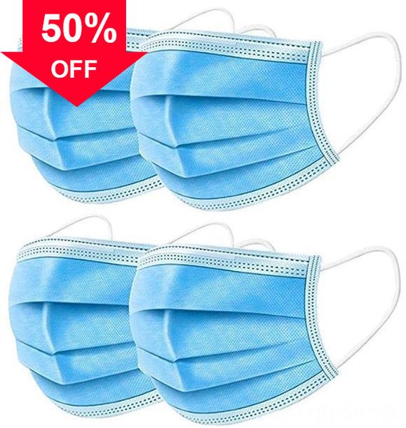 

mr6vj 50pcs replacement Disposable Pad Insert 3 Filter Gasket Skin Layers mouth Mask Friendly Waterproof