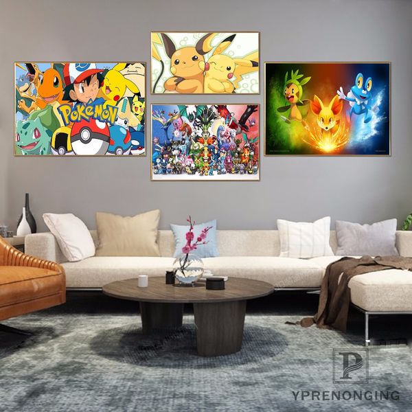 

canvas fabric cloth poster custom print silk fabric home decor poste#0327-33