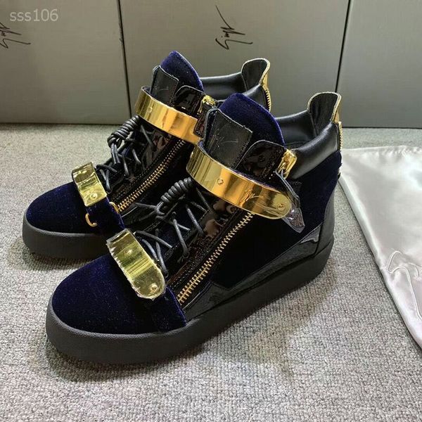 

2019 wild handsome thick bottom high-sneakers winter british style leather lace-up motorcycle short shoes factory direct sales, Black