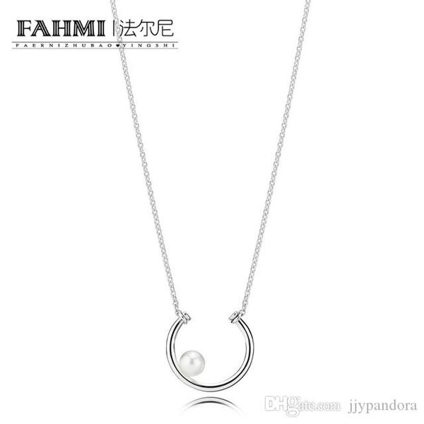 

wpennyi 100% 925 sterling silver new listing 397526p contemporary pearl necklace original jewelry charming women holiday gift