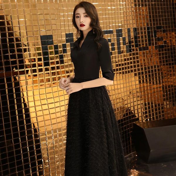 

new arrival elegant wedding dress vestido de festa dress satin long style party dresses lace style high neck, White