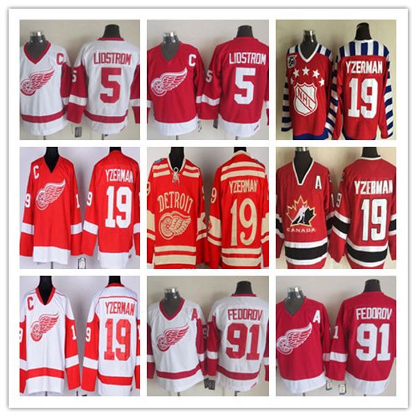 steve yzerman jersey