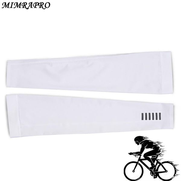 

elbow & knee pads mimrapro arm warmers white lycra breathable uv protection cycling fitness basketball pad sport outdoor warmer, Black;gray