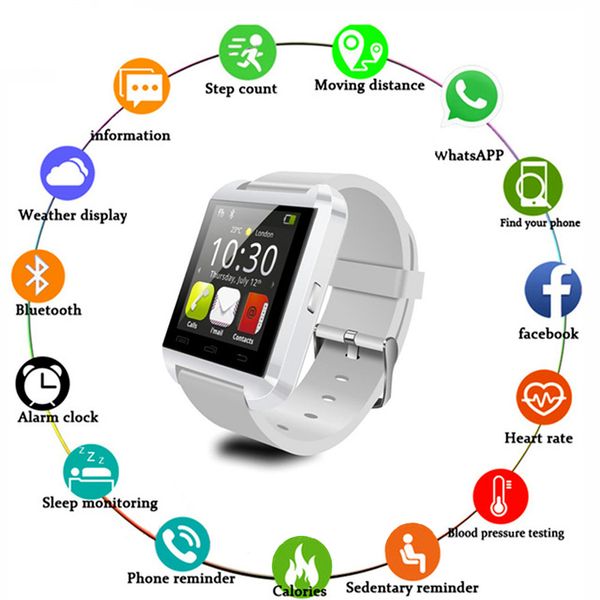 

men sport pedometer smart watch ip68 waterproof fitness tracker heart rate monitor women clock smartwatch, Slivery;brown