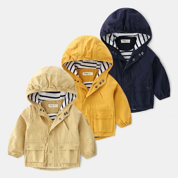 

toddler baby boys outerwear hooded zipper coats kids autumn jacket clothes boys jacket coat, Blue;gray