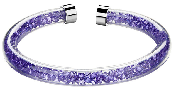 

ypd146 925 silver zircon bracelet girl birthday party diy bracelet gift, Black