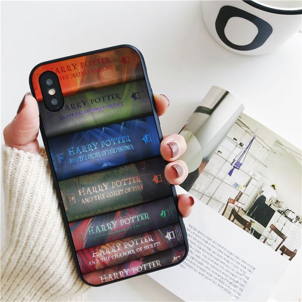 

fundas harry library cover for iphone 11 pro xs max xr case for iphone 8 7 6s plus 5s se 5 case soft silicone cover.