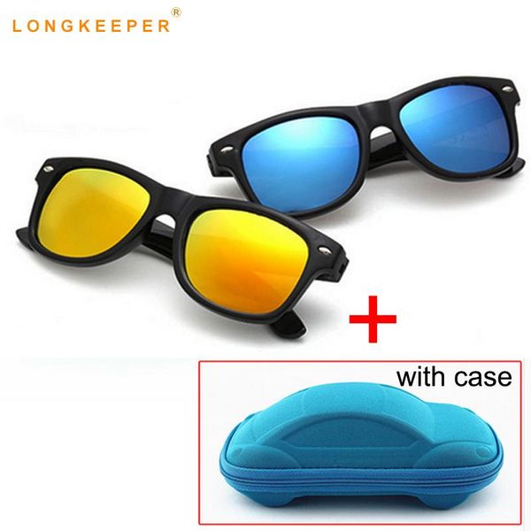 

longkeeper новые горячие детские солнцезащитные очки бойз детские солнцезащитные очки девушки дети очки солнцезащитные очки бойз gafas de so, Blue