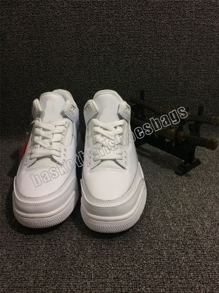 

street fashion 3s black white men basketball shoe for everyday casual shoes womens mens sneakers with box factory outlet