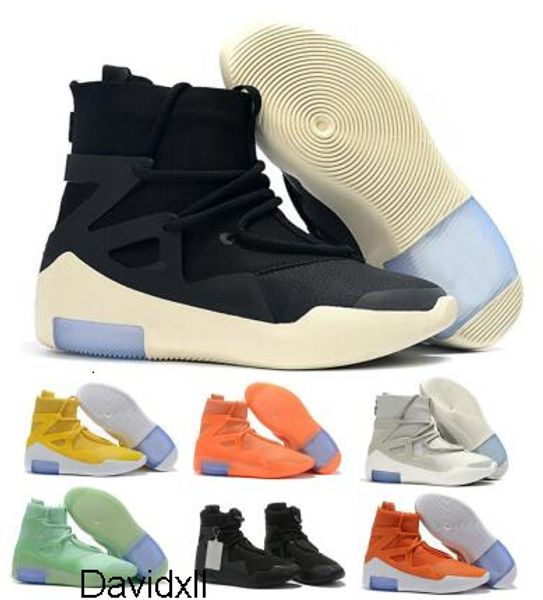 

mens fear of god 1 jord*n basketball shoes high black sneakers airing 2020 fashion designers orange pulse light bone amarillo fog women
