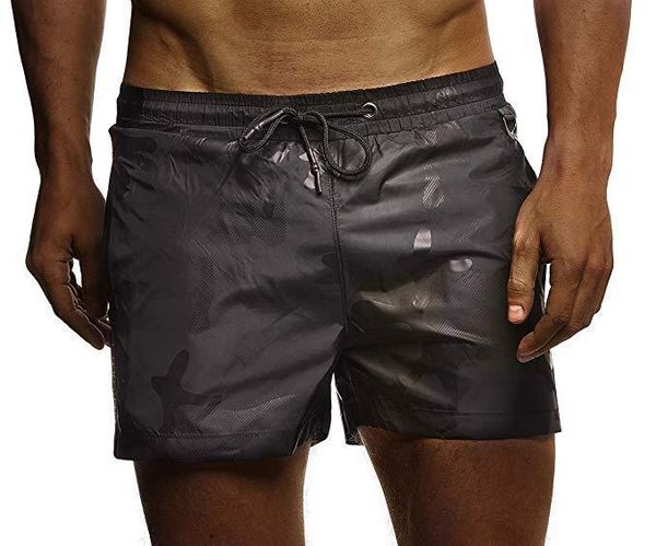 

mens summer short pants camouflage print loose sport style homme clothing drawstring fashion relaxed casual apparel, White;black