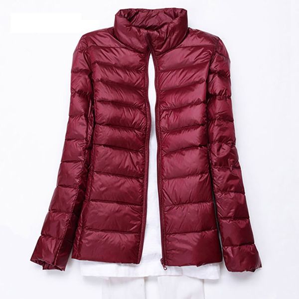 

plus size 5xl 6xl 7xl winter warm jackets women autumn outwear brand white duck down coat long sleeve slim female portabl jacket, Black;brown