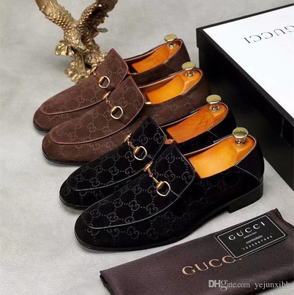 

a luxury designers leather dress shoes men autumn fashion suit footwear men's shoes brand lace-up business office formal shoes, Black