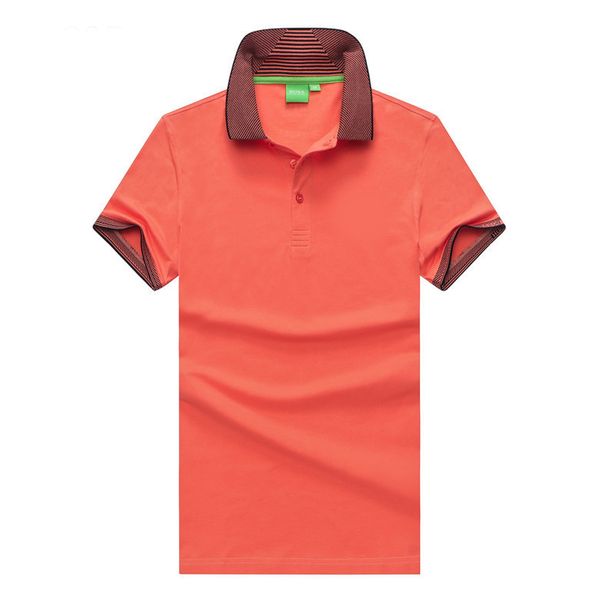 

brand mens bosses polo shirt classic luxury polos shirt cotton short sleeve arrived summer polos luxe man fashion man t shirt 4 color m-xxl, White;black