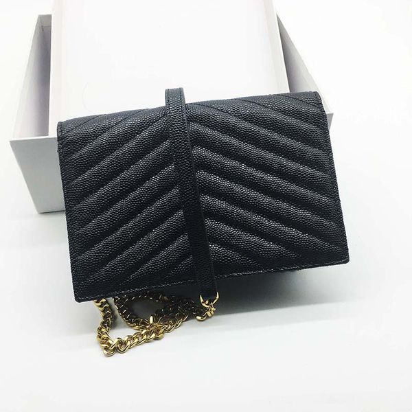 

fashion shoulder bag genuine leather crossbody bag caviar v pattern women handbags purses female black messenger clutch cross body bag bolso