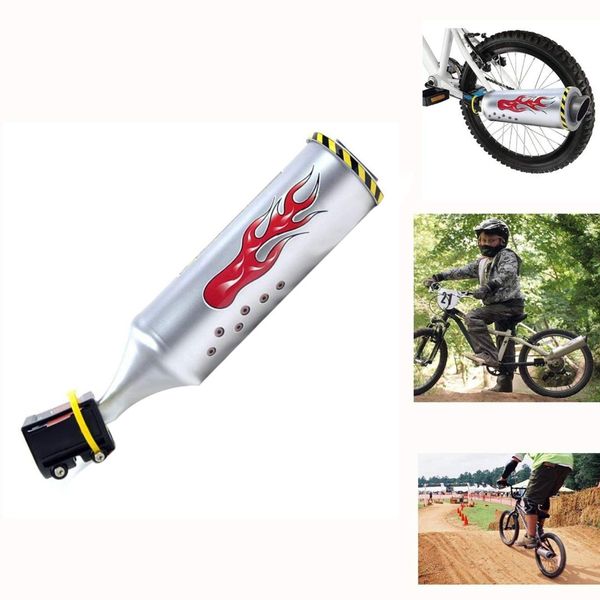 

bicycle exhaust sound system with 6 adjustable turbo motorcycle sound,childrens motor sound bike engine cycling accessory