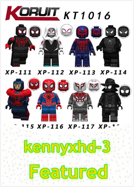 

человек-паук параллельные космические фильмы детские детские собранные строительные блоки игрушки