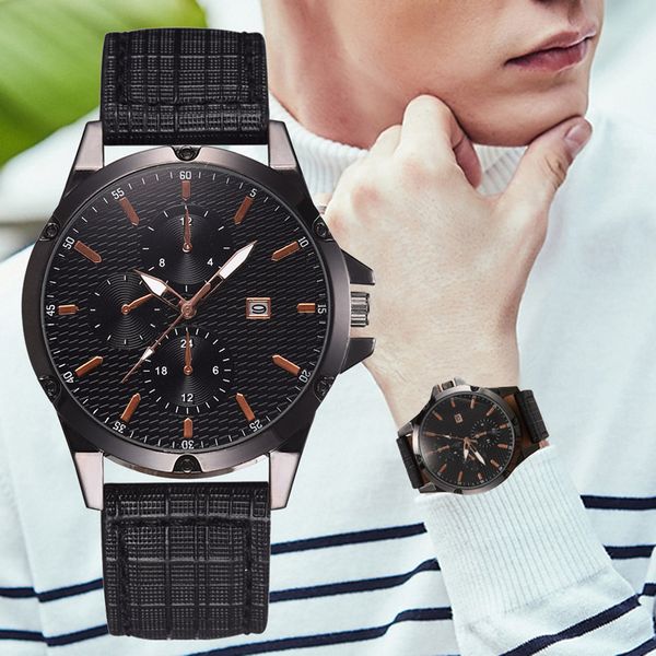 

fashion quartz watch pu leather strap round dial wrist watch for casual daily office @m23, Slivery;brown